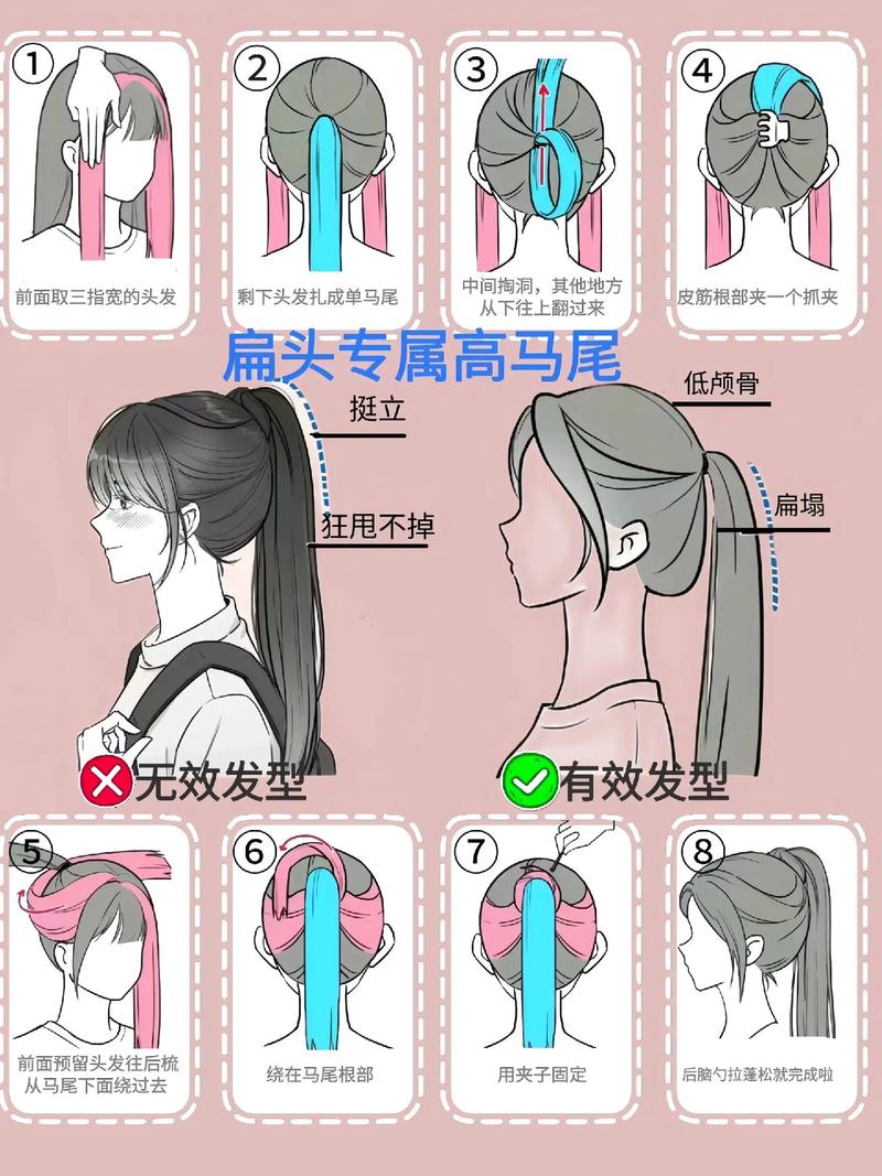 无发缝高马尾戴眼镜怎么扎_时尚修饰,细节精致 无发缝高马尾戴眼镜怎么扎_时尚修饰,细节精致