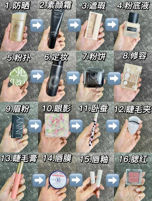 初学者淡妆化妆步骤_轻薄提气色，日常又自然