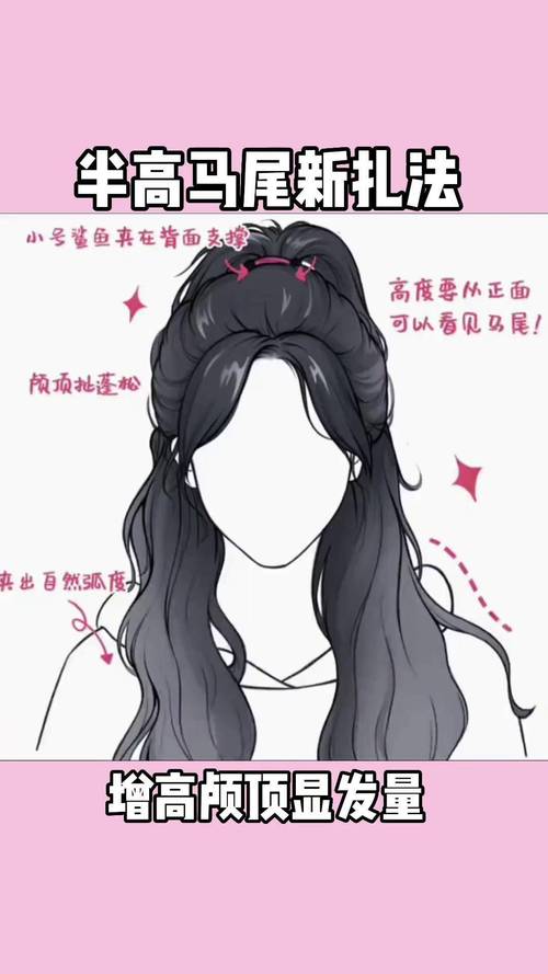 发量多的高马尾怎么扎_高马尾显利落小窍门，丸子头秒变俏皮