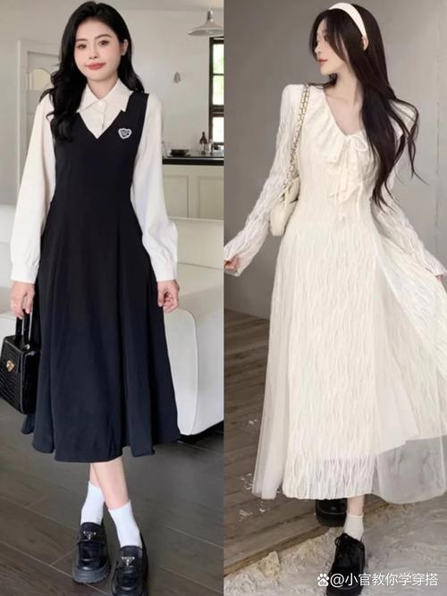 羊毛长裙的10个搭配技巧_毛衣配羊毛裙，围巾腰带巧点缀，冬季时尚又保暖