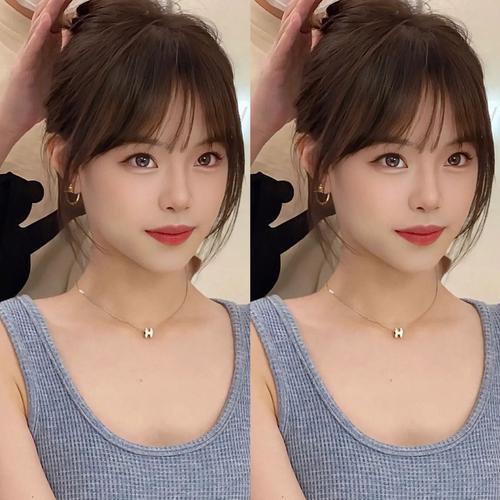 9款大脸方脸适合刘海_方脸女生选对刘海显小变美