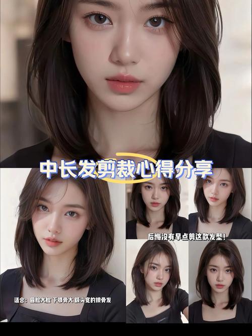 眼距宽的人适合什么发型_宽脸眼距长，蓬松侧分刘海好，妆容提立体感