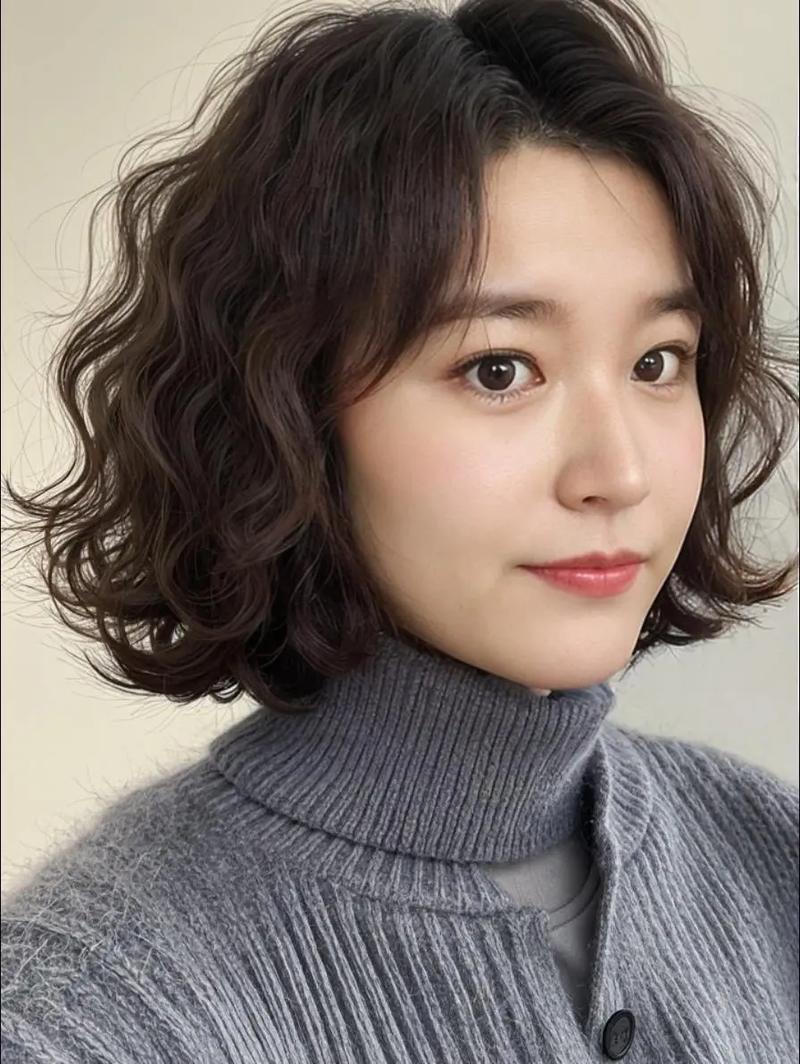 我老婆适合什么发型_初恋头烫发中长发等，显年轻气质