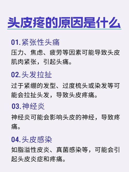 没扎头发为什么头皮疼_头皮疼？别慌，这几种原因你中招没？