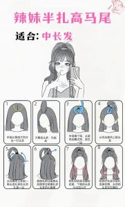 巨蟹座扎头发怎样扎更好_高马尾显温柔，巨蟹座最合适