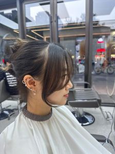 剪夹直刘海_八字刘海流行！修饰脸型显少女，四步教你剪实用刘海