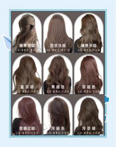 黑黄皮适合什么颜色的头发_黑黄皮发色优选冷棕色系显白，酒红蓝黑皆可