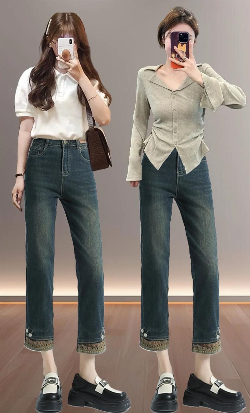 烟管裤搭配细高跟_早春穿黑色烟管裤，显瘦又时髦！