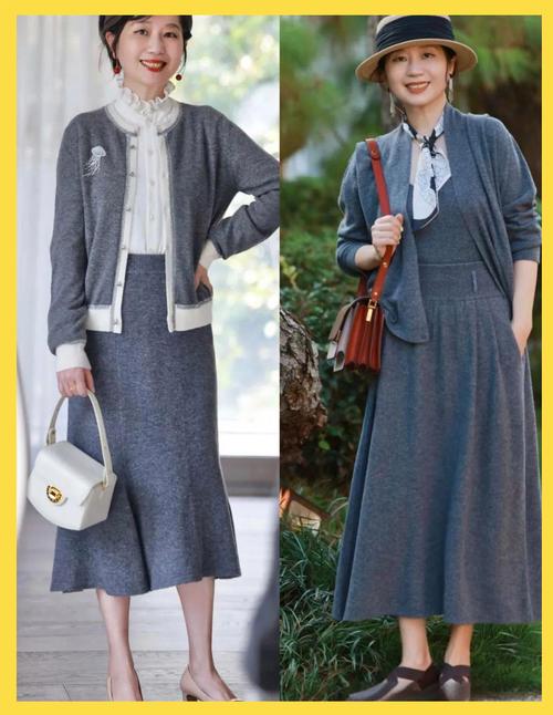 中年人穿衣搭配女性_简约自信显气质