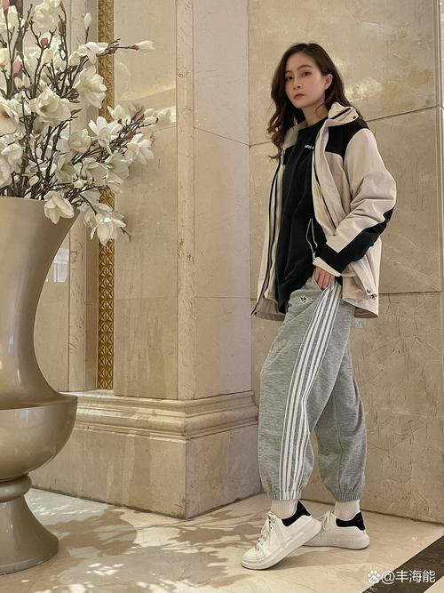 穿运动裤配什么上衣_运动裤搭T恤卫衣，休闲时尚，色彩多样，可搭外套混搭，风格多变