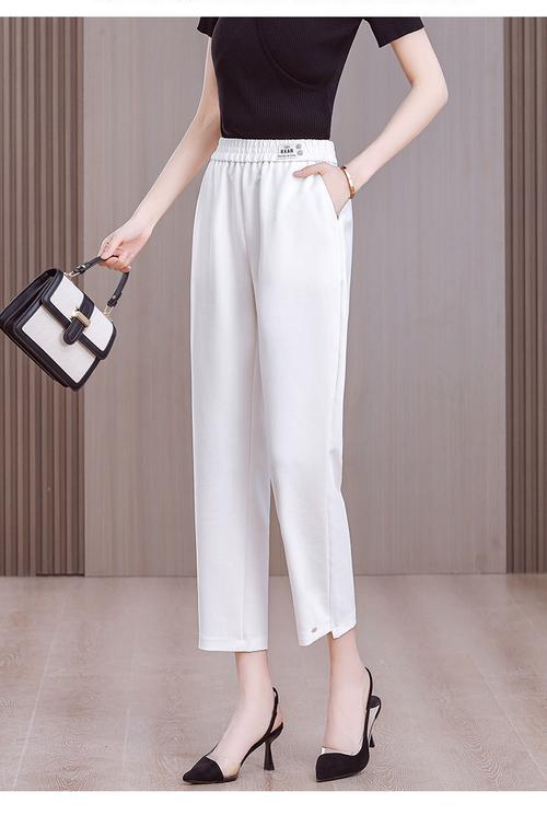 50岁适合穿九分裤吗_50岁秋穿九分裤配老爹鞋，显高又显年轻