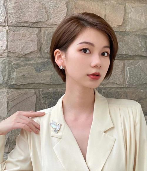 精神干练的发型女_夏日清爽短发，轻松打理显干练，中老年也能选！