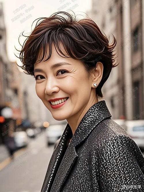 女老年人剪什么发型好_时尚优雅，轻松打理！