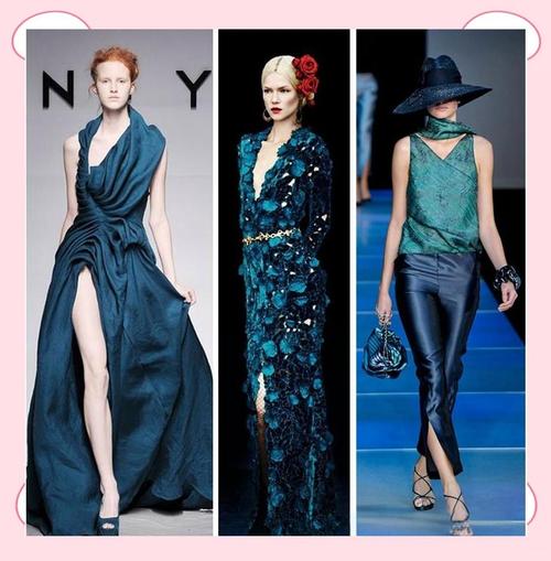 孔雀蓝搭配什么颜色变成深绿_孔雀蓝配绿，清新优雅空间