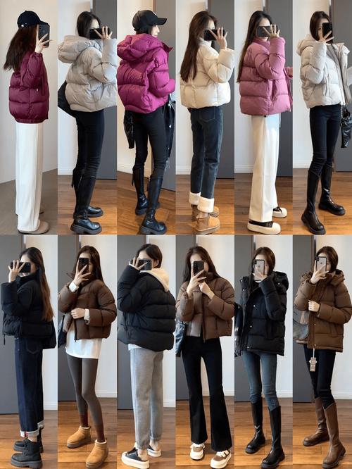 日韩女生冬季穿搭_日韩女生冬季色彩穿搭，保暖时尚，层次感强