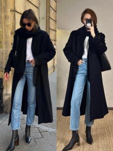 穿羊绒大衣配什么裤子和鞋_秋冬百搭，高级感十足！