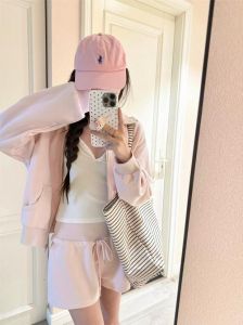 短卫衣配什么裤子_同色系显高！短款卫衣高腰裤搭配秘籍