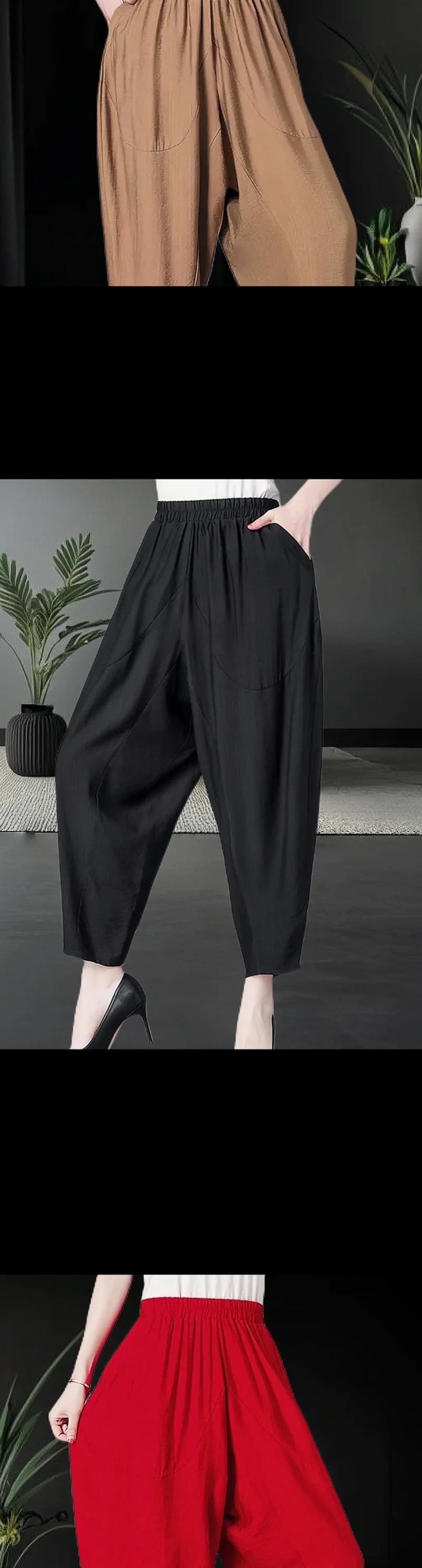 哈伦裤是什么样的裤子_舒适时尚百搭，衣橱必备！