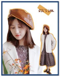 贝雷帽配什么衣服好看_百搭配饰贝雷帽，点亮造型四季宜