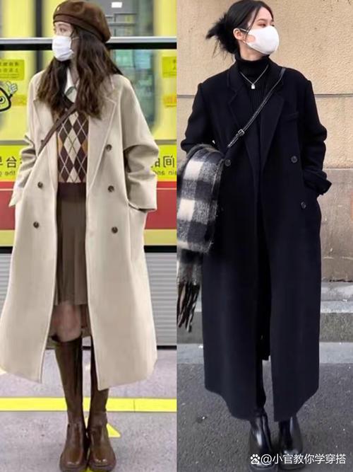 毛呢外套配什么裤子好看_毛呢外套搭配裤型，显瘦显气质！