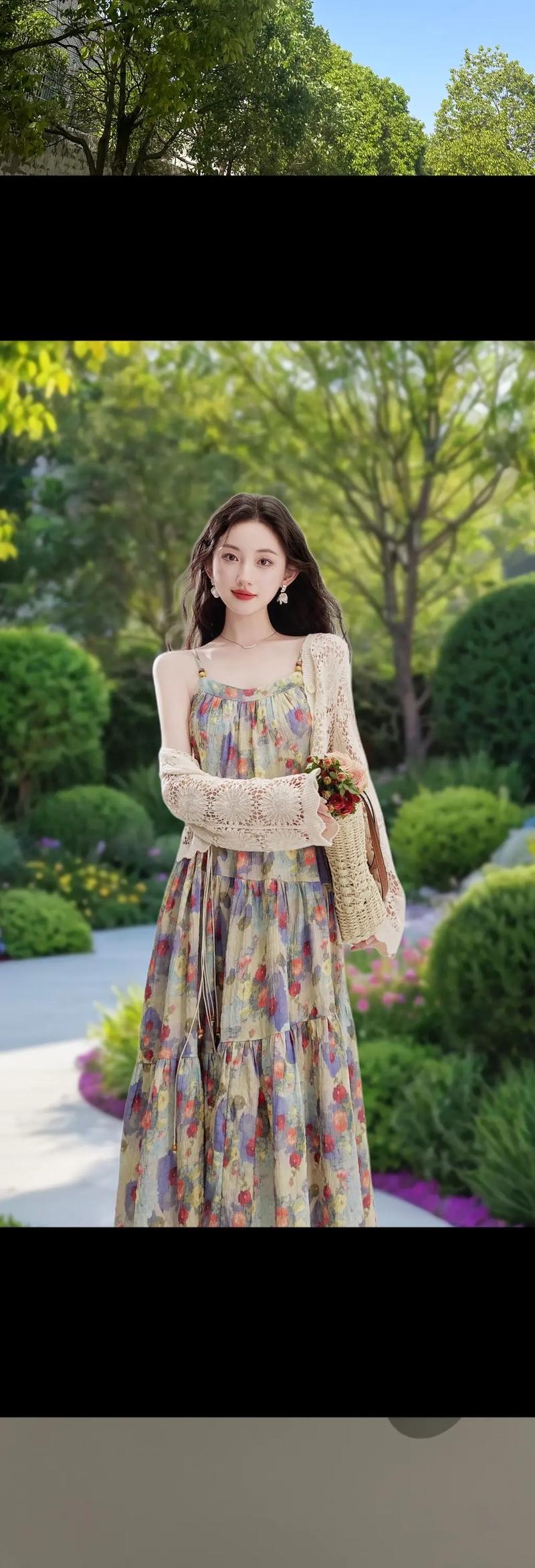 小吊带裙子配什么外套_黑色吊带裙多风格搭配，职场派对皆宜