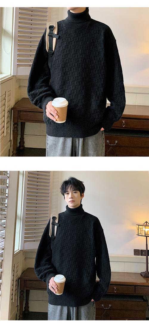 圆领毛衣能搭配高领羊毛衫吗_毛衣外套高领衫，时髦保暖又显瘦
