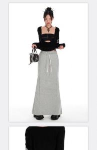 深灰色包臀裙上衣搭配_优雅性感多风格穿搭