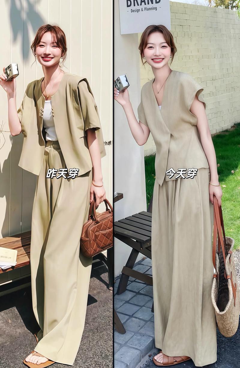 香槟色外套配什么打底_同色显和谐，对比显个性