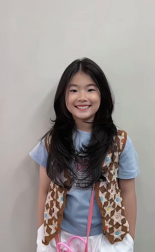 612岁女生漂亮发型修剪_修饰脸型显年轻