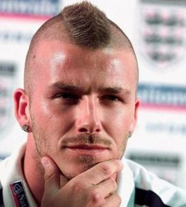 贝克汉姆莫西干发型：个性解放与时尚变迁