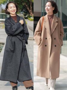 穿长款大衣配什么发型_优雅干练随心变