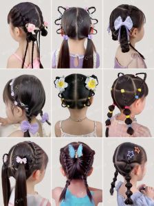 三四岁小姑娘花样发型_3-9岁女孩短发发型推荐