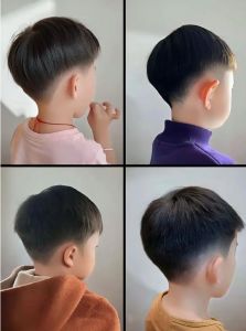 两岁多男宝发型大全_寸头碎发侧分狼尾等