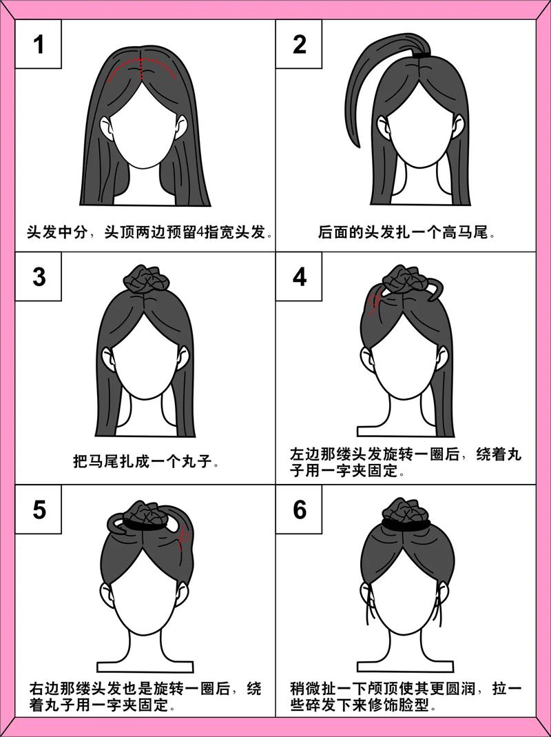 颞骨不饱满咋扎发型_显颞部蓬松，避免八字刘海