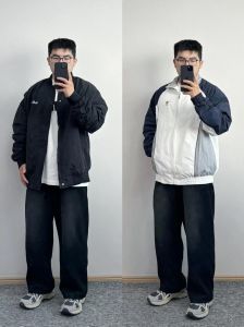 胖的男人适合穿什么裤子_黑灰裤子显瘦，弹性直筒束脚，胖男生穿搭选对显高