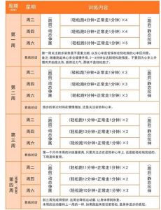 高中短跑周训练计划_起跑与途中跑，力量速度并重