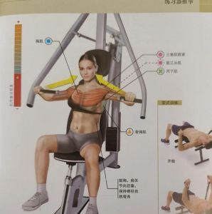 坐拉训练器使用方法_高位下拉练背，姿势呼吸要对