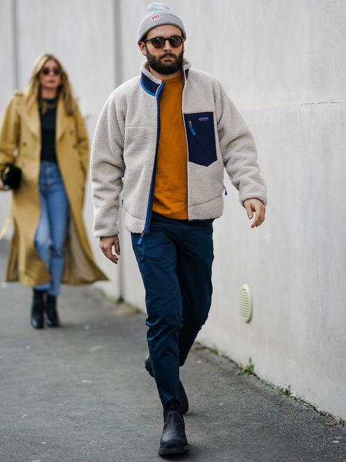 抓绒衣怎么搭配_保暖时尚，内搭外穿全攻略