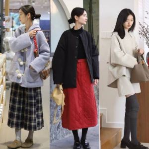 三四十岁女人适合的秋冬服装_质感舒适平衡，温暖中性色点缀