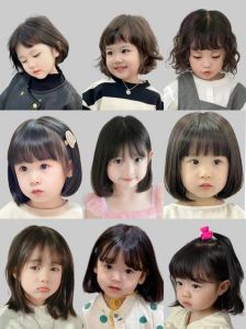 二年级女孩短发发型_二年级女童减龄短发造型推荐