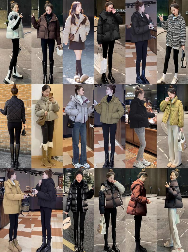 脖子短小个子冬季搭配_显高又时尚