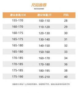 M码的休闲裤适合多高的人穿_M码因人而异，身材数据更关键