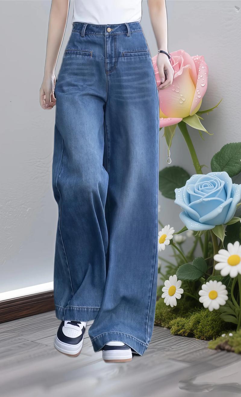 女裤长105适合多高的人穿_175cm脚踝显腿长，多身高穿出好比例！