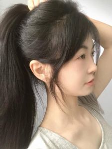 高的马尾头发_高马尾百变造型，时尚百搭又好看