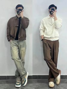 显年轻的穿衣搭配颜色40岁男_告别黑白灰，卡其牛仔显年轻！