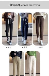 绿边白色运动裤配什么上衣_白运动裤搭百变上衣，日常通勤健身都好看