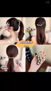 香蕉夹跟皮筋扎头发哪个好看_香蕉夹好还是皮筋好？看场合选发饰！