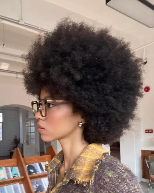 一只马他的发型是爆炸头_爆炸头与肌肉美，个性之美无标准！