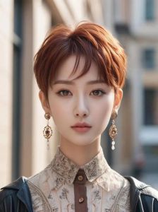 WJ最漂亮的短发美女_短发显个性 时尚自信新选择