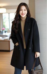 呢子大衣适合多少度穿_呢子大衣选对厚薄穿得暖